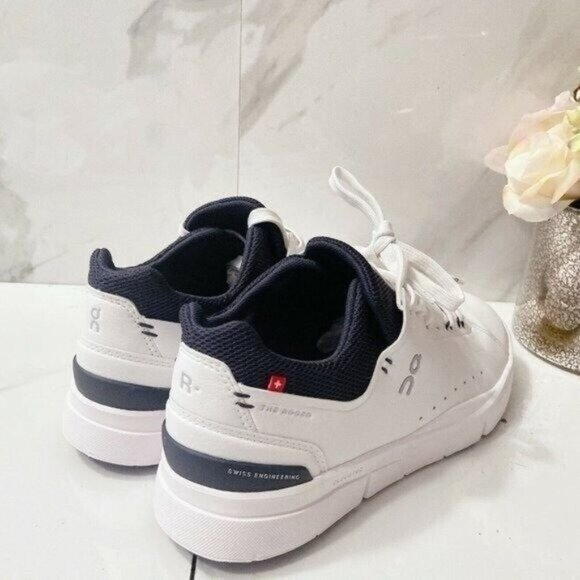 On Cloud THE ROGER Advantage Tennis Sneaker Running Shoe White Blue Mens US 14 - Picture 5 of 8